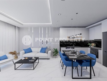 Небольшая квартира в жилом комплексе на этапе строительства, в зеленом, экологически чистом районе Аланьи - Каргыджак-id-6806-фото-4