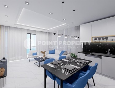 Небольшая квартира в жилом комплексе на этапе строительства, в зеленом, экологически чистом районе Аланьи - Каргыджак-id-6806-фото-5