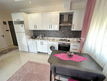 Новая квартира с одной спальней, 50м², в комплексе премиум класса в Каргыджаке, Аланья, 700м от моря-id-1532-фото-3