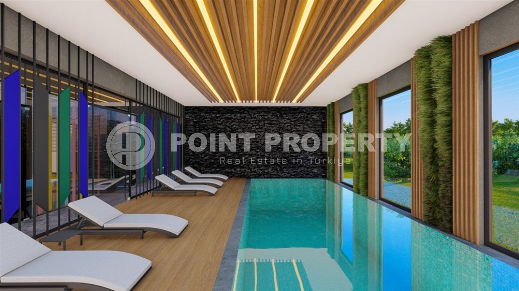 Небольшая квартира в жилом комплексе на этапе строительства, в зеленом, экологически чистом районе Аланьи - Каргыджак-id-6806-фото-13