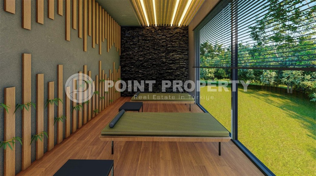 Небольшая квартира в жилом комплексе на этапе строительства, в зеленом, экологически чистом районе Аланьи - Каргыджак-id-6806-фото-15