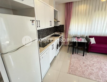 Новая квартира с одной спальней, 50м², в комплексе премиум класса в Каргыджаке, Аланья, 700м от моря-id-1532-фото-4