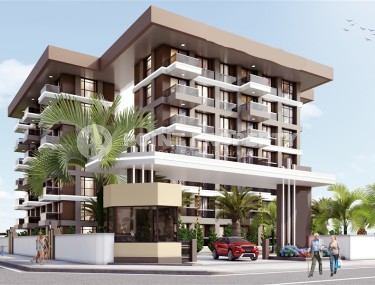 Apartments in a residential complex under construction 750 meters from the sea, in a promising area of Alanya - Gazipasa-id-6807-photo-1