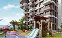 Апартаменты в строящемся жилом комплексе в 750 метрах от моря, в перспективном районе Аланьи - Газипаша-id-6807-фото-3