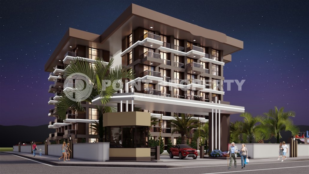 Apartments in a residential complex under construction 750 meters from the sea, in a promising area of Alanya - Gazipasa-id-6807-photo-7