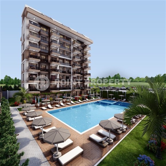Apartments and duplexes with payment by installments 2300 meters from the sea, in a quiet area of Alanya - Gazipasa-id-6808-photo-9