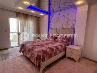 Panoramic duplex apartment with sea views, on the 10th floor with attic, in the center of Mahmutlar-id-6809-photo-3