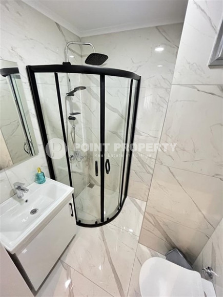 Новая квартира с одной спальней, 50м², в комплексе премиум класса в Каргыджаке, Аланья, 700м от моря-id-1532-фото-8