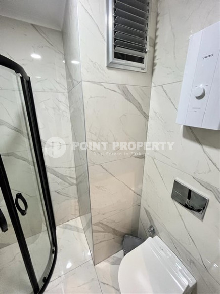 Новая квартира с одной спальней, 50м², в комплексе премиум класса в Каргыджаке, Аланья, 700м от моря-id-1532-фото-9