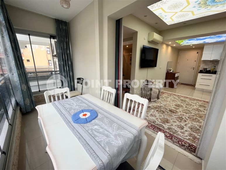 Комфортабельная квартира с современным дизайном в 250 метрах от пляжа, в центре Аланьи-id-6812-фото-3