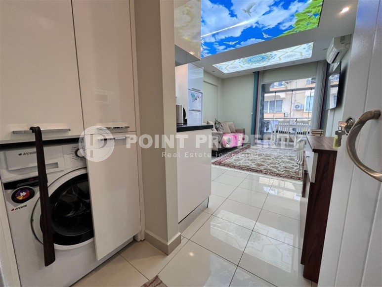 Комфортабельная квартира с современным дизайном в 250 метрах от пляжа, в центре Аланьи-id-6812-фото-7