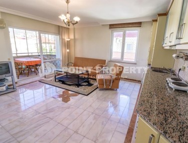 Двухуровневая квартира 1+1, общей площадью 75 м2, на 4-м этаже с мансардой в центре Аланьи-id-6813-фото-1