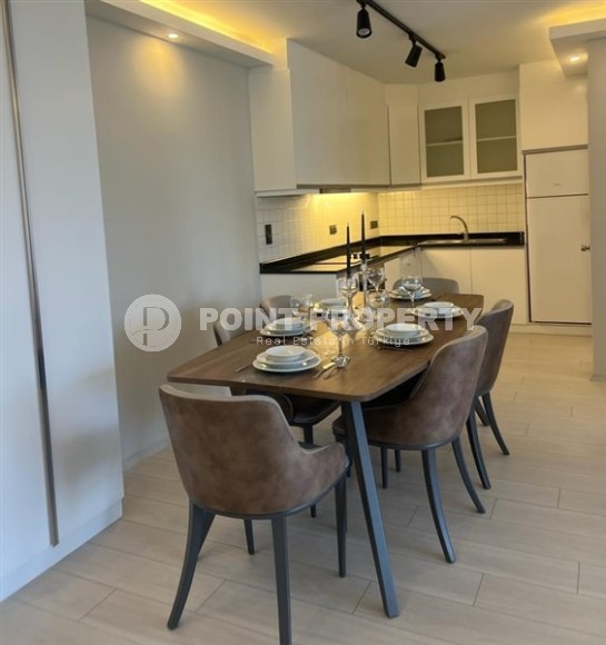 Просторная квартира с современным дизайном в 200 метрах от моря, в центре спокойного района Аланьи - Каргыджак-id-6816-фото-5