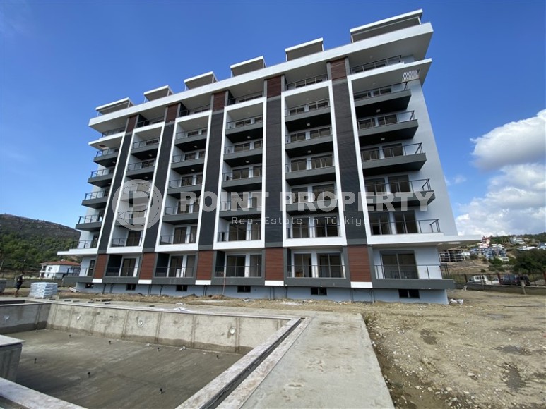 Квартира в резиденции на финальной стадии строительства в зеленом, экологически чистом районе Аланьи - Газипаша-id-6824-фото-1