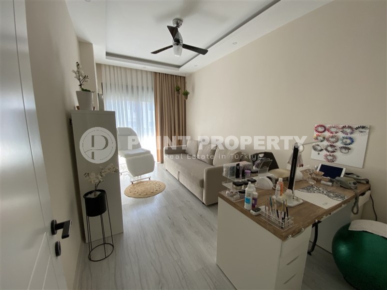 Modern apartment with furniture and household appliances, one and a half kilometers from the sea, in the picturesque area of Alanya - Hasbahce-id-6826-photo-7