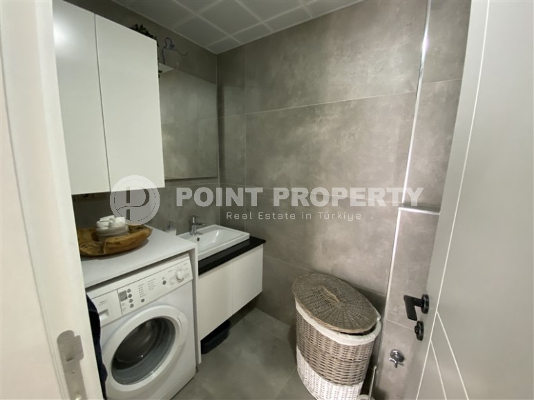 Modern apartment with furniture and household appliances, one and a half kilometers from the sea, in the picturesque area of Alanya - Hasbahce-id-6826-photo-10