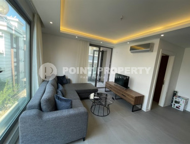Apartment 1+1, 55m², in a new residence with a swimming pool 100m from Cleopatra Beach, Alanya-id-1534-photo-1