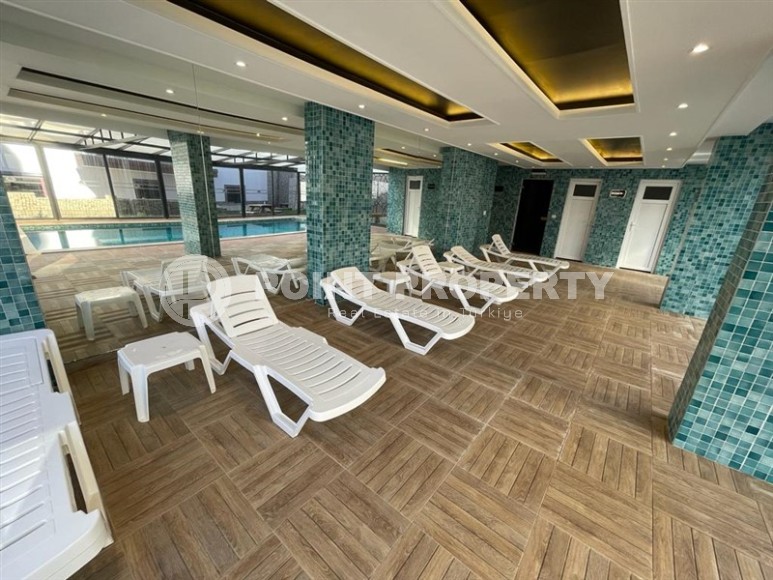 Квартира с чистовой отделкой на 6-м этаже в резиденции 2022 года постройки, в 800 метрах от моря-id-6829-фото-12