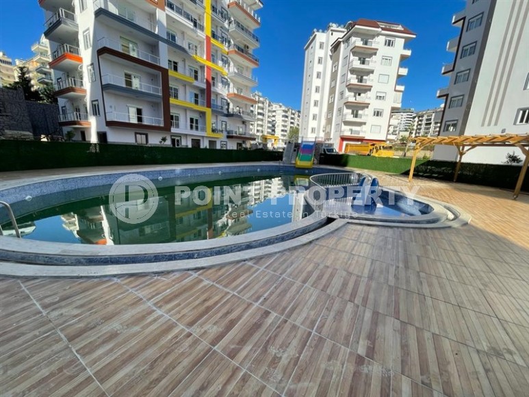 Квартира с чистовой отделкой на 6-м этаже в резиденции 2022 года постройки, в 800 метрах от моря-id-6829-фото-14