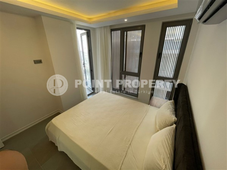 Apartment 1+1, 55m², in a new residence with a swimming pool 100m from Cleopatra Beach, Alanya-id-1534-photo-8