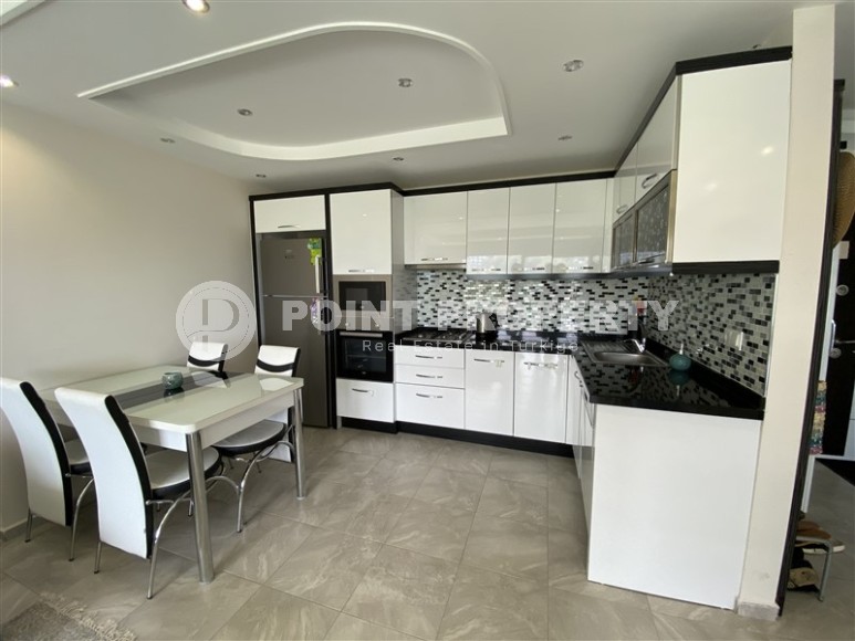 Готовая к проживанию квартира 1+1, общей площадью 65 м2, в живописном районе Аланьи - Кестель-id-6841-фото-4