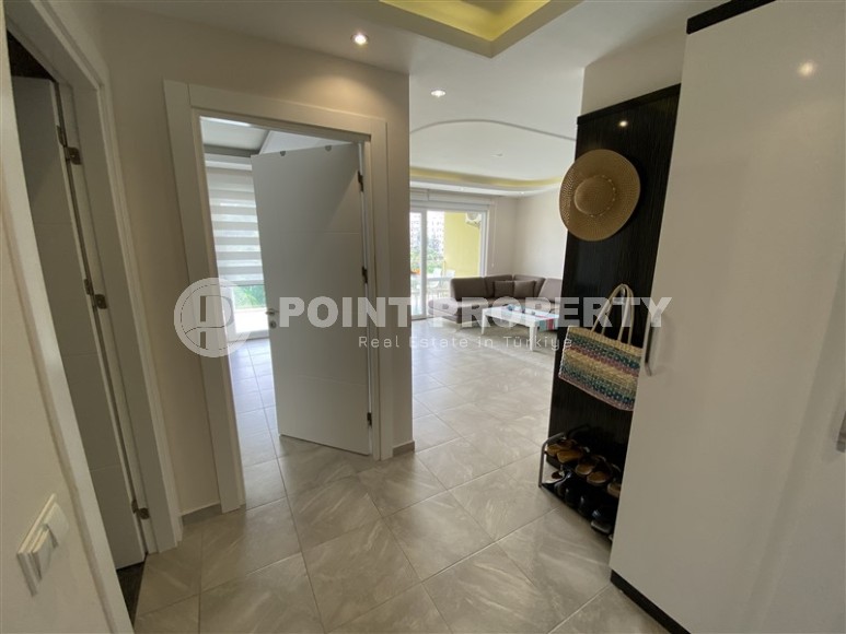 Готовая к проживанию квартира 1+1, общей площадью 65 м2, в живописном районе Аланьи - Кестель-id-6841-фото-6