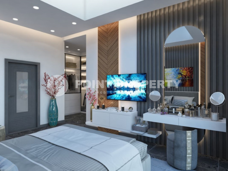 Элитная недвижимость в Аланье 3+1, 4+1 и 5+1 комфортабельные виллы, Каргыджак-id-1072-фото-16