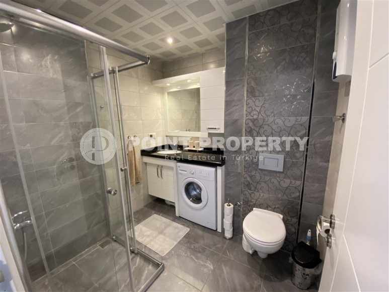 Готовая к проживанию квартира 1+1, общей площадью 65 м2, в живописном районе Аланьи - Кестель-id-6841-фото-7