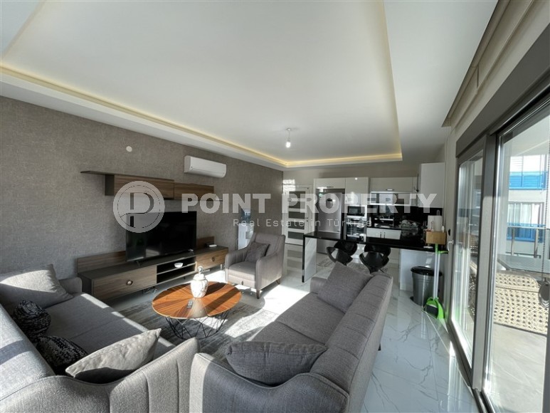 Квартира с современным дизайном, комфортабельной мебелью и всей необходимой бытовой техникой, в центре престижного района Аланьи - Кестель-id-6843-фото-2