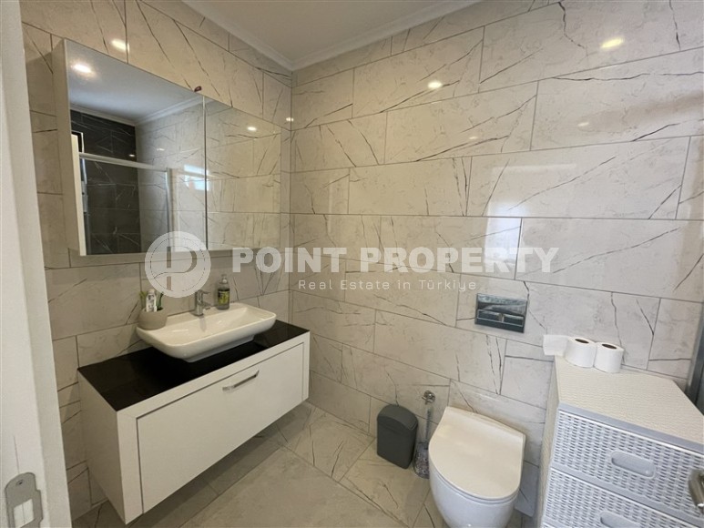 Квартира с современным дизайном, комфортабельной мебелью и всей необходимой бытовой техникой, в центре престижного района Аланьи - Кестель-id-6843-фото-10
