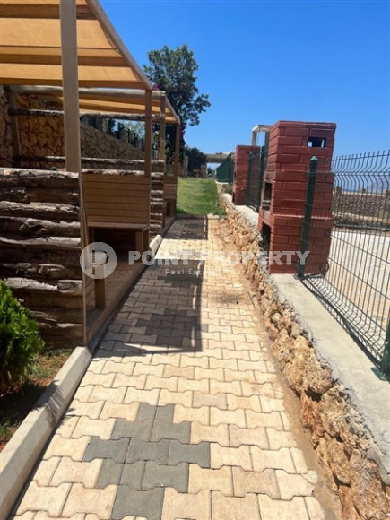 New view three-room apartment, 85m² at the foot of the mountains in Upper Oba, Alanya-id-1535-photo-16