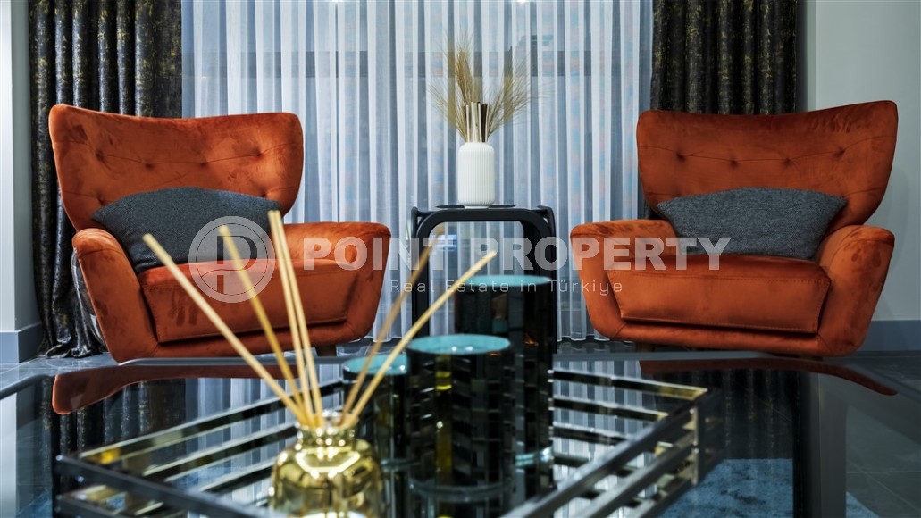 Luxury apartment with luxurious designer renovation in a popular area of Alanya - Lower Oba-id-6847-photo-4