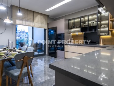 Элитная квартира с роскошным дизайнерским ремонтом в популярном районе Аланьи - Нижняя Оба-id-6847-фото-5