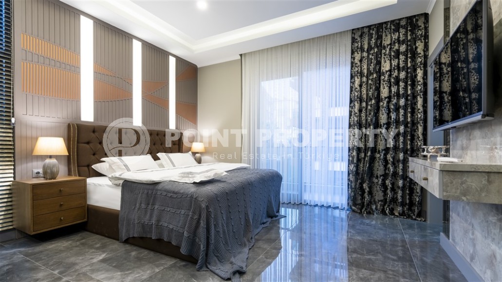 Luxury apartment with luxurious designer renovation in a popular area of Alanya - Lower Oba-id-6847-photo-8