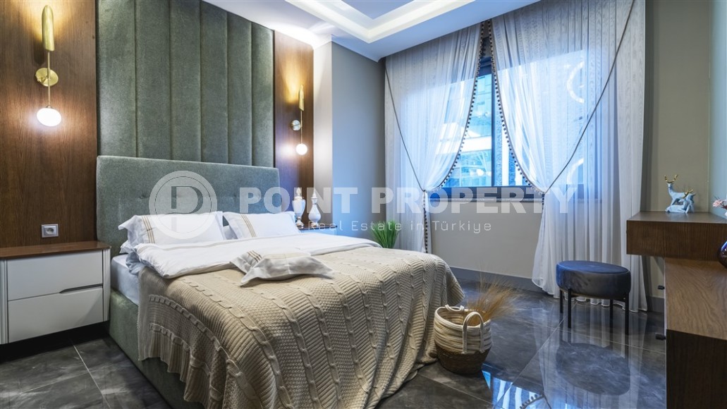 Luxury apartment with luxurious designer renovation in a popular area of Alanya - Lower Oba-id-6847-photo-9