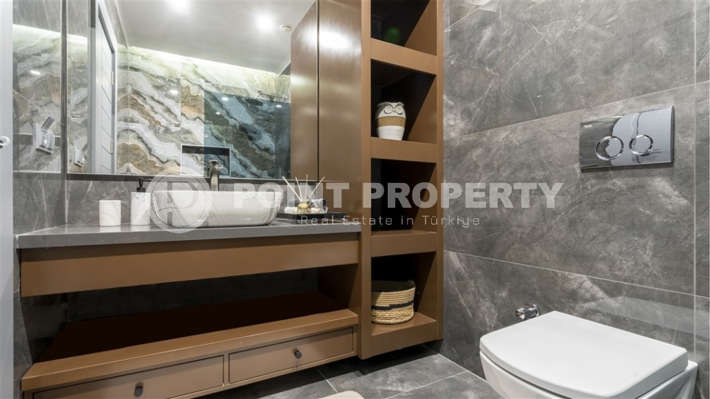 Luxury apartment with luxurious designer renovation in a popular area of Alanya - Lower Oba-id-6847-photo-12