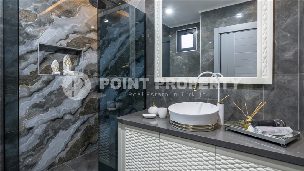 Luxury apartment with luxurious designer renovation in a popular area of Alanya - Lower Oba-id-6847-photo-14