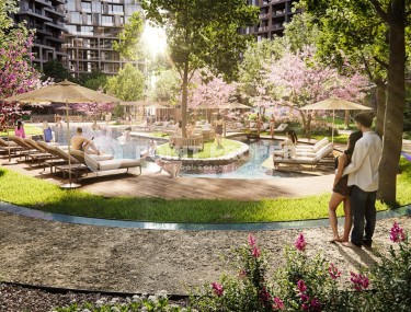 A unique luxury residential complex with a natural park integrated into the architecture, in the prestigious area of Istanbul - Acibadem-id-6848-photo-3