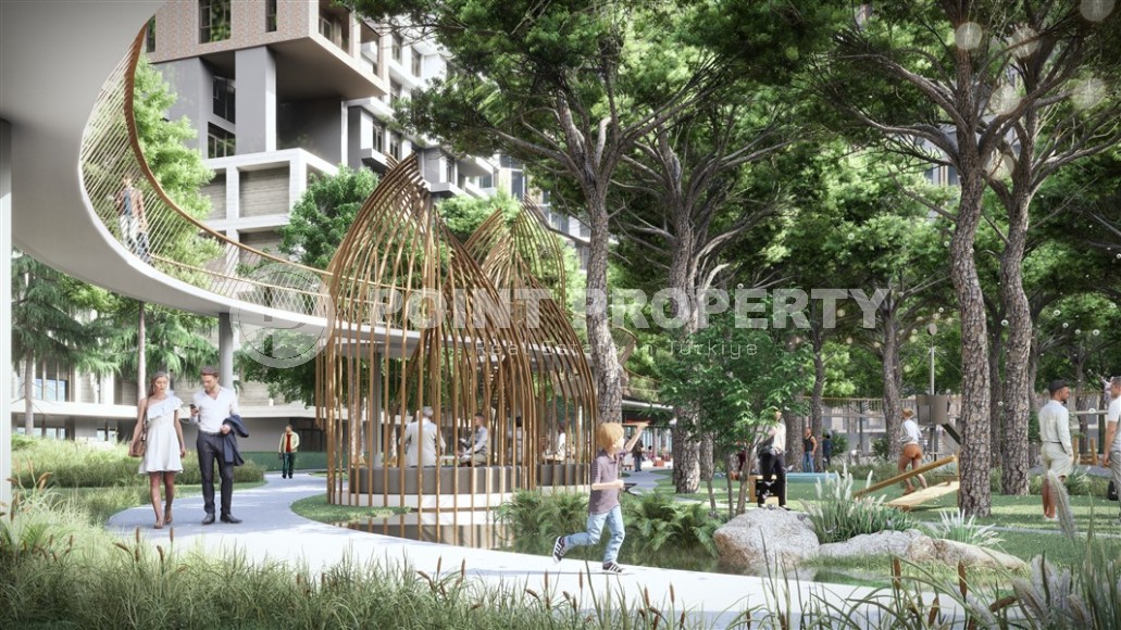 A unique luxury residential complex with a natural park integrated into the architecture, in the prestigious area of Istanbul - Acibadem-id-6848-photo-6