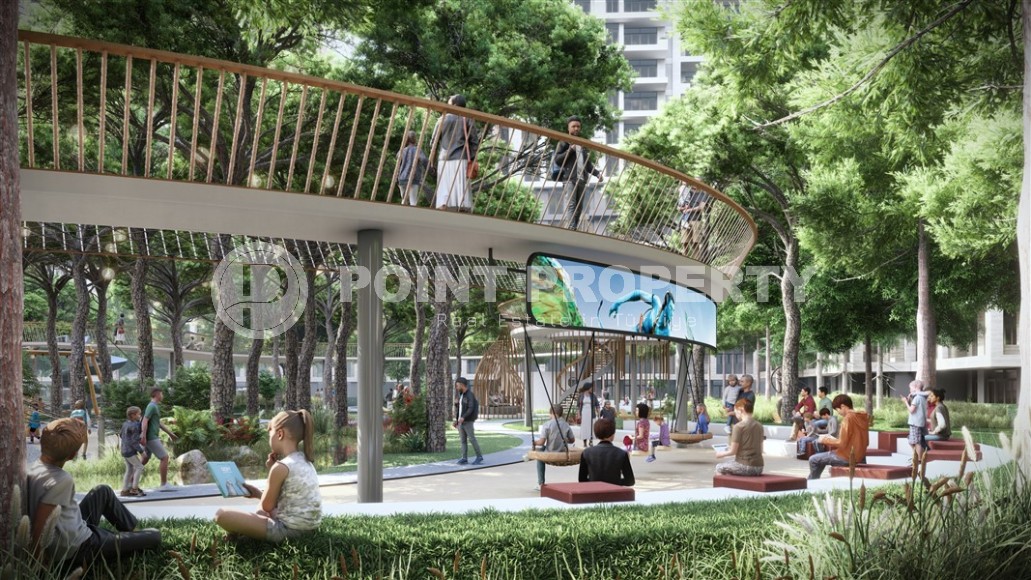 A unique luxury residential complex with a natural park integrated into the architecture, in the prestigious area of Istanbul - Acibadem-id-6848-photo-7