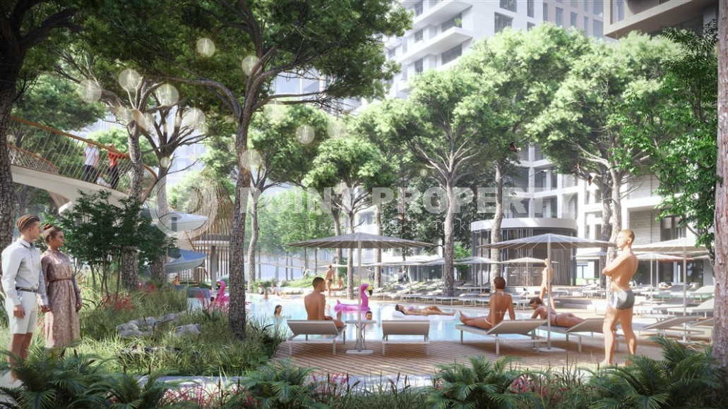 A unique luxury residential complex with a natural park integrated into the architecture, in the prestigious area of Istanbul - Acibadem-id-6848-photo-8