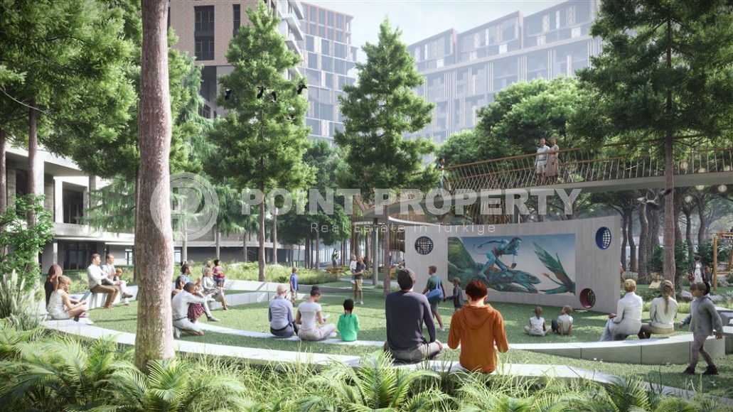 A unique luxury residential complex with a natural park integrated into the architecture, in the prestigious area of Istanbul - Acibadem-id-6848-photo-9