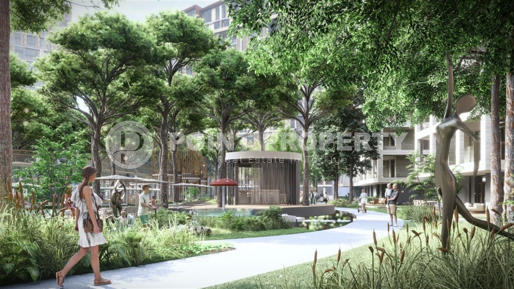 A unique luxury residential complex with a natural park integrated into the architecture, in the prestigious area of Istanbul - Acibadem-id-6848-photo-10