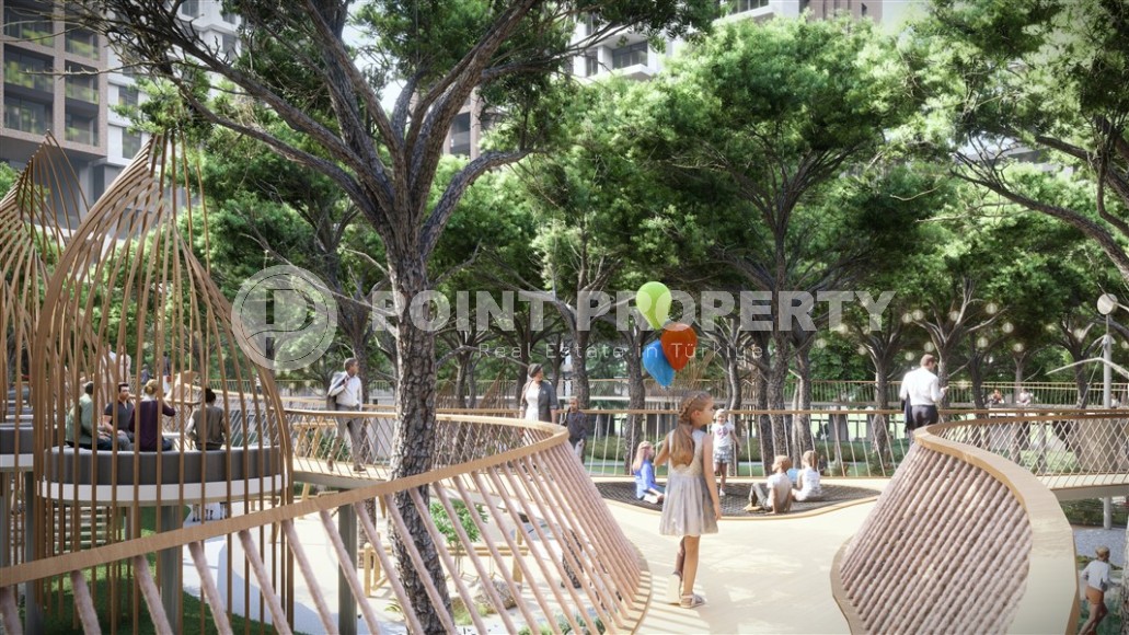 A unique luxury residential complex with a natural park integrated into the architecture, in the prestigious area of Istanbul - Acibadem-id-6848-photo-11