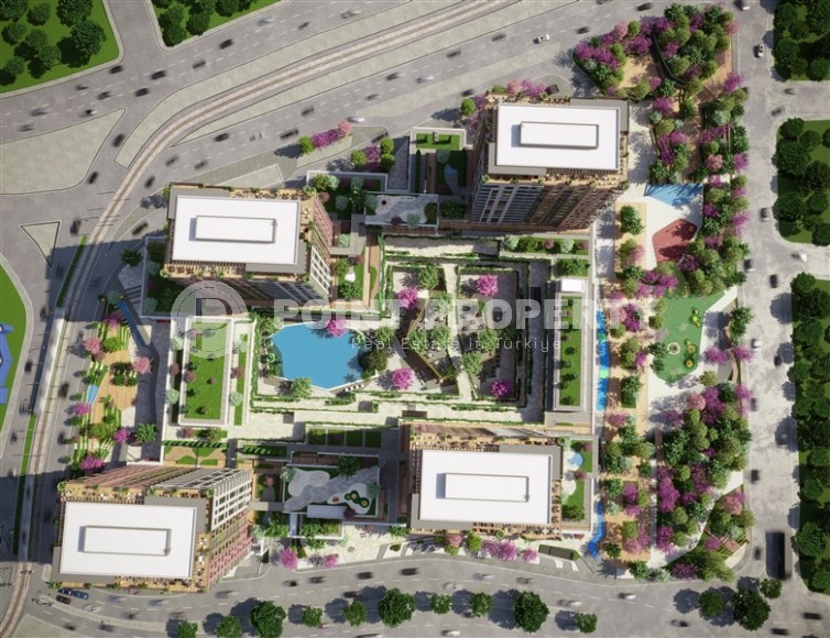 Luxury residential complex under construction in the commercial center of Istanbul - Bahçelievler district-id-6849-photo-15