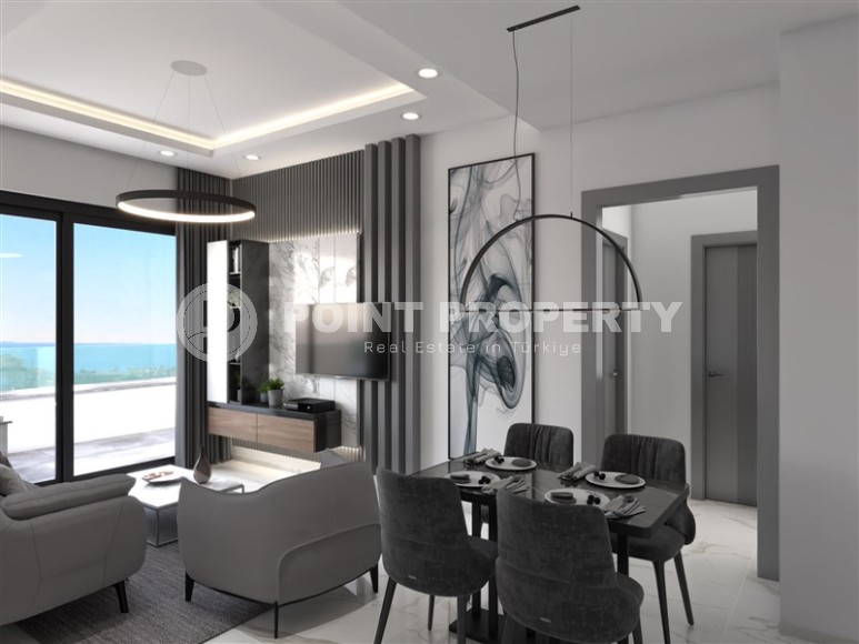 Новая квартира в современном жилом комплексе с инфраструктурой «город в городе», в километре от моря-id-6857-фото-4