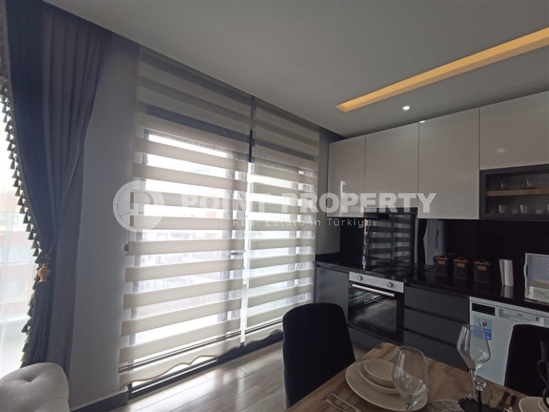 Duplex apartment on the 6th floor with an attic 300 meters from the sea, in the center of Mahmutlar-id-6859-photo-6