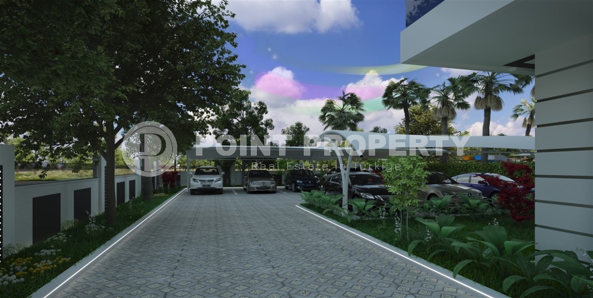 Квартира в жилом комплексе на этапе строительства в 200 метрах от моря, в центре района Махмутлар-id-6861-фото-13