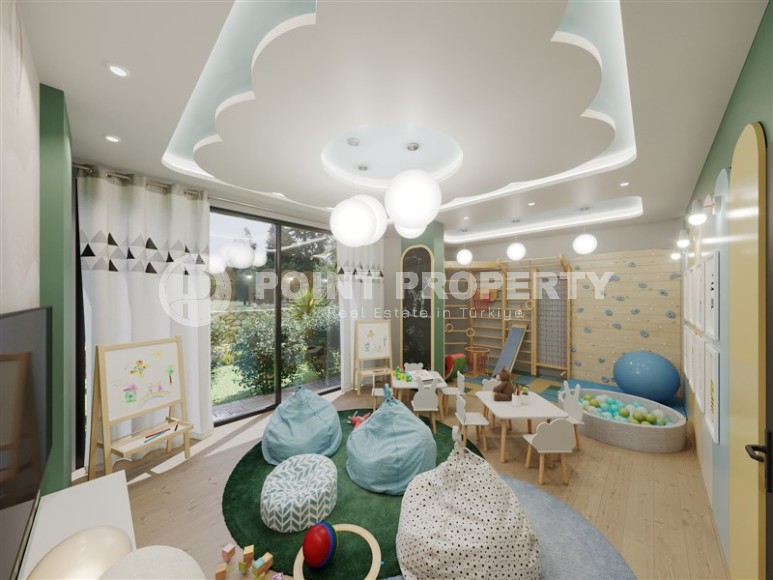 New investment project in a promising area of Alanya - Gazipasa - 6-storey residential complex, with spacious territory and organized internal infrastructure-id-6862-photo-7