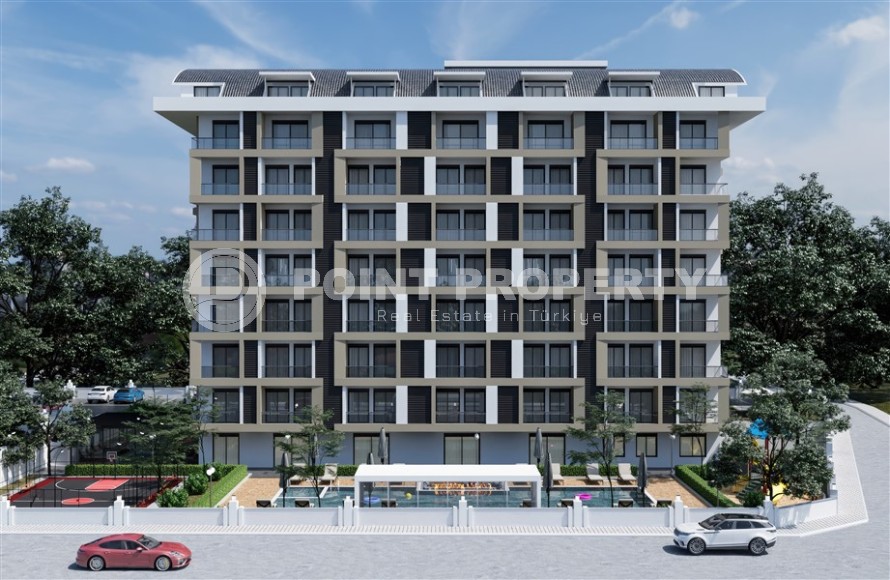 New investment project in a promising area of Alanya - Gazipasa - 6-storey residential complex, with spacious territory and organized internal infrastructure-id-6862-photo-13